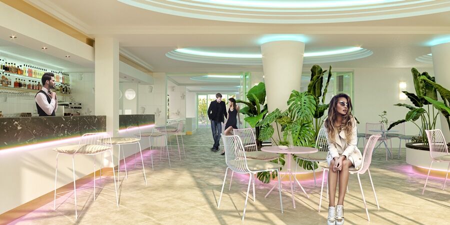 Hotel Vibra Palma Cactus プラヤ・デ・パルマ エクステリア 写真