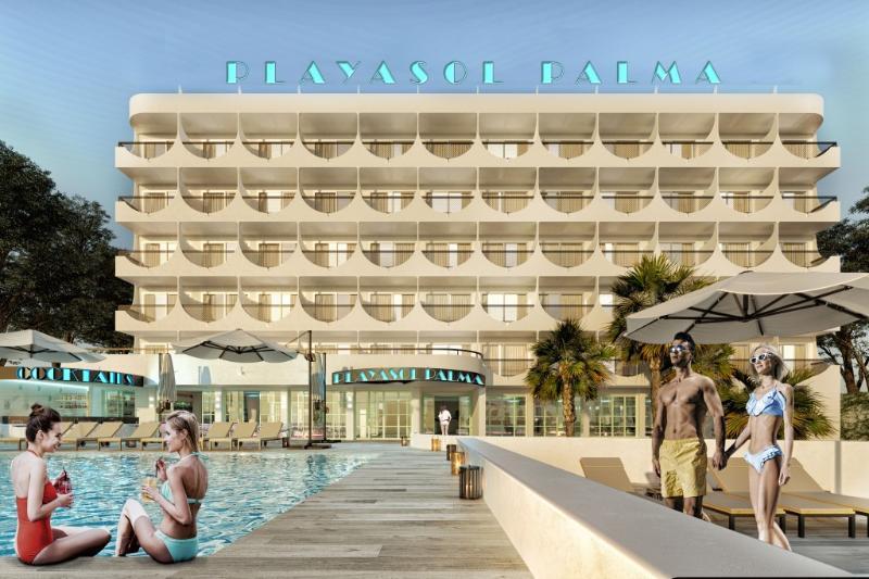 Hotel Vibra Palma Cactus プラヤ・デ・パルマ エクステリア 写真